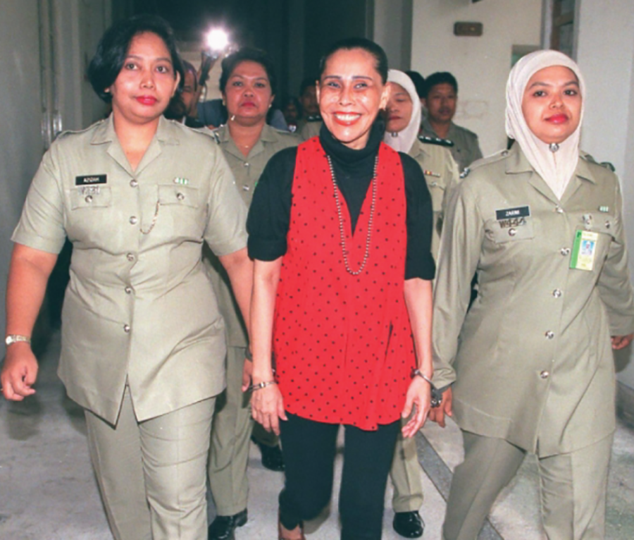 OhBulan Mona was reportedly calm when the sentence was delivered.